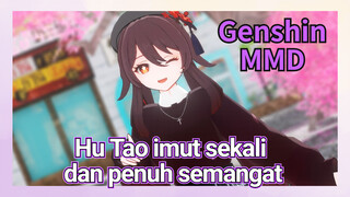 [Genshin, MMD] Hu Tao imut sekali dan penuh semangat