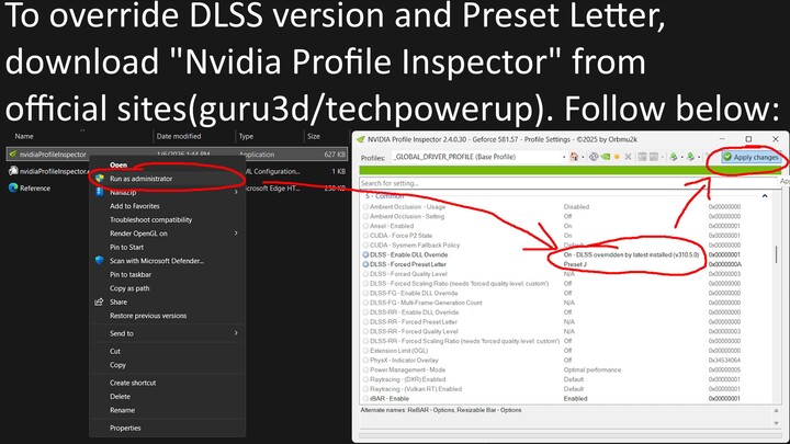 DLSS Presets