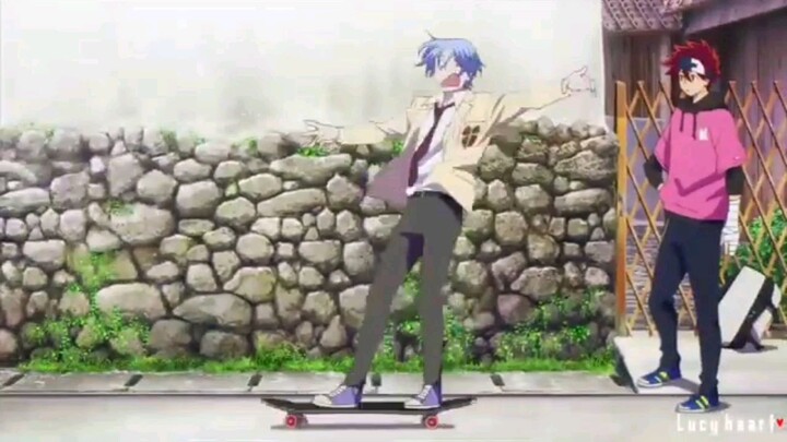 One of my favourite boy anime character Langa. He was so cool while skating!!! Ike Langa Isegawa!!!!