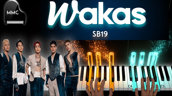 Wakas by SB19 piano cover/tutorial + sheet music + lyrics