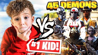 #1 Kid VS 45 Rebirth Demons 😈