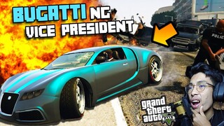 NAKAWIN ang Supercar na BUGATTI ng VICE PRESIDENT sa GTA 5!! | (OFFLINE)