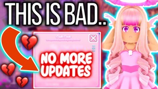 THIS IS THE FINAL UPDATE FOR ROYALE HIGH FOR A LONG TIME... ROBLOX Royale High Update
