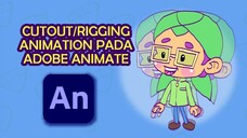 Tutorial cutout / rigging animation | adobe animate