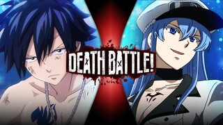 Gray VS Esdeath (Fairy Tail VS Akame ga Kill!) | DEATH BATTLE!