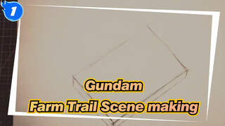 Gundam|Whole process of making a farm trail scene|Hope you all will like it！_1