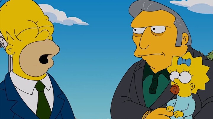 The Simpsons: Maggie was cursed by God and sent to hell because she was not baptized!