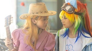 MLP 虹林檎 餐厅神曲翻跳