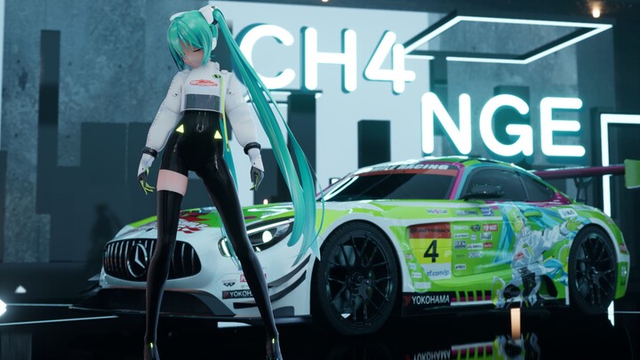 【虚幻5/MMD】CH4NGE-YYB Racing Miku 2022 【4K/60FPS】