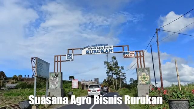 Jalan jalan dari TONDANO ke KOTA TOMOHON melalui DESA WISATA AGRO BISNIS RURUKAN