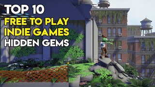 Top 10 FREE TO PLAY Indie Games on Steam - Hidden Gems (Part 1)