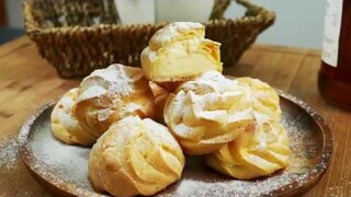 ชูครีม ,เอแคร์ /choux cream 😋💖😍สูตร ครีมนุ่มละมุน หอม อร่อยเกินบรรยาย 🍶🥚🤩/pastry cream