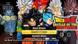 NEW Dragon Ball Super Battle Of The Multiverse DBZ TTT MOD BT3 PPSSPP ISO With Permanent Menu!