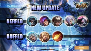 NEW UPDATE - GRANGER, X.BORG, WANWAN AND LING NERF - PATCH 1.4.42 MLBB