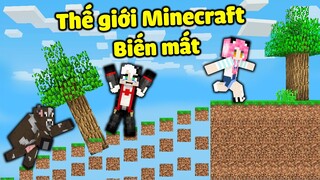 MỀU THỬ THÁCH 24 GIỜ SINH TỒN KHI MINECRAFT KHÔNG CÒN BLOCK*REDHOOD SINH TỒN KHI MINECRAFT BIẾN MẤT