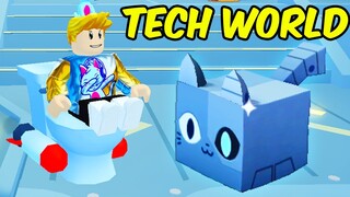 NEW TECH WORLD IS FINALLY HERE In Roblox Pet Simulator 99