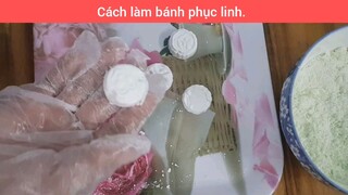 hướng dẫn làm bánh Phục Linh