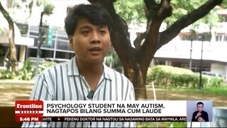 Frontline Pilipinas Weekend Psychology Student with Autism Spectrum
