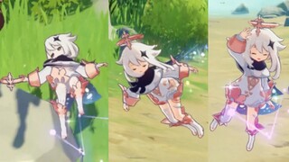 【原神】派蒙的三个跟随动作