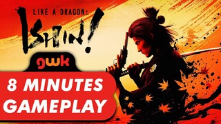 Like a Dragon: Ishin! TGS 2022 - 8 Minutes Gameplay - GamerWK Indonesia