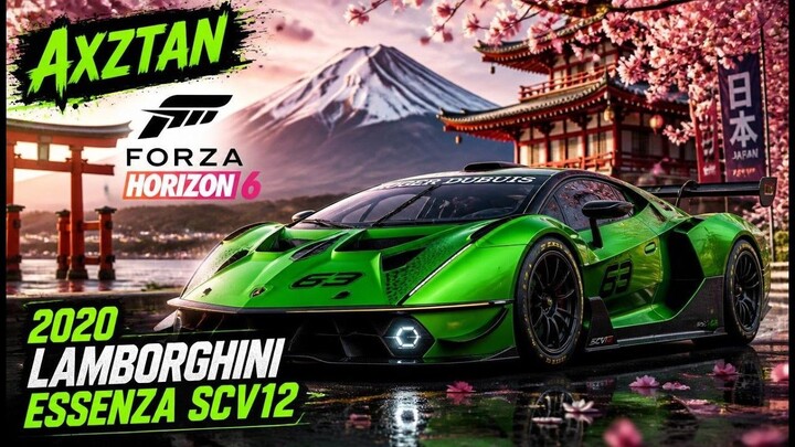 Lamborghini Essenza SCV12 2020 🏎️ Forza Horizon 6 🔥 AXZTAN
