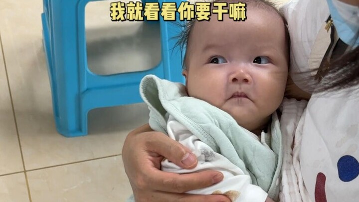 Sorry, baby, I really couldn’t help myself and burst out laughing—hahaha!