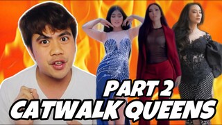 ATEBANG REACTION |PUTERI INDONESIA 2022 CATWALK CHALLENGE PART 2 #catwalkchallenge #runwaychallenge