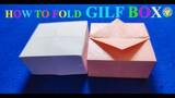 Cách gấp hộp quà dễ thương|Xếp giấy Origami