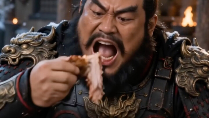 The Five Tiger Generals order each other’s dishes—Zhang Fei ends up the worst off! [AI All-People Pr