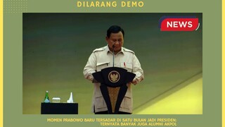 Moment Prabowo Baru sadar Setelah Satu Bulan