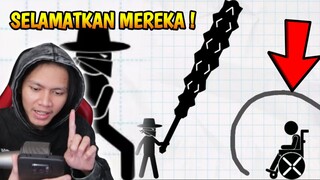 Aku harus selamatkan semua orang dari penjahat dengan cara MENGGAMBAR !