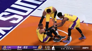 NBA 2K22 Ultra Modded Season | Lakers vs Suns | Full Game Highlights