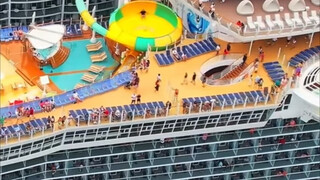 Never jump into the sea on a cruise ship