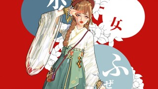 [Unshang Hagoromo MMD]Thời gian Oriha×Shoujo Sasaki| Những cánh hoa nở rộ một cách đáng thương|