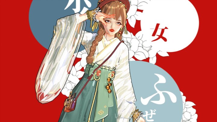 [Unshang Hagoromo MMD]Thời gian Oriha×Shoujo Sasaki| Những cánh hoa nở rộ một cách đáng thương|