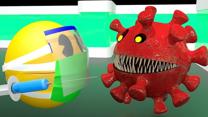 [Animation] Pacman VS Corona-Pac (Part 1)