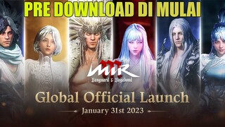 Pre-Download Mir M: Vanguard & Vagabond Game MMORPG NFT&P2E di Mulai