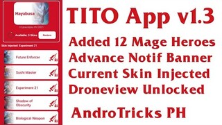 UPDATE! TITO v1.3 for Mobile Legends:Bang Bang