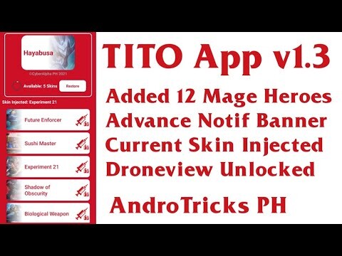 UPDATE! TITO v1.3 for Mobile Legends:Bang Bang