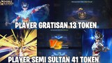 PLAYER GRATISAN 13 TOKEN VS PLAYER SEMI SULTAN 41 TOKEN - DAPAT APA AJAH YA? SAINT SEIYA x MLBB