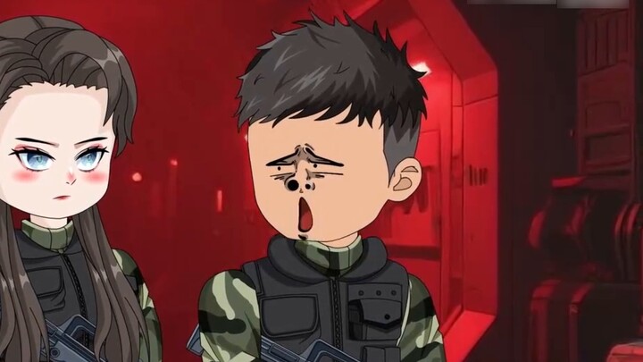 Erniu is giving a lecture to the polar bear