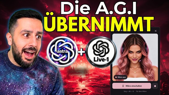 GPT Live 1 API is here and now Banana Girl controls my PC with GPT 6 Astra | GPT Live 1 und GPT 6 As