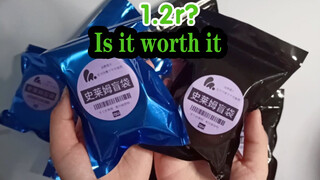 [ASMR] Unboxing 10 lucky packs of slime cost RMB1.2