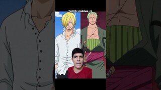 ZORO Y SANJI Están Equilibrados #anime #onepiece #zoro #sanji #mukiwa