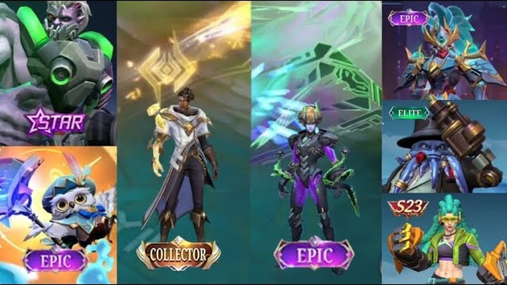 7 UPCOMING SKINS GAMEPLAY - BRODY COLLECTOR SKIN - DYRROTH V.E.N.O.M COBRA - BALMOND STARLIGHT SKIN