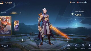 Liên Quân Mobile - Review Skin Allain Thần Mặt Trời Cực Đẹp