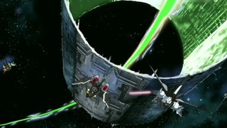 [Mobile Suit Gundam] "Attack from the back of the moon, a beam that turns" ~