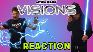 STAR WARS: VISIONS - TRAILER REACTION (ANIME IS CANON??)