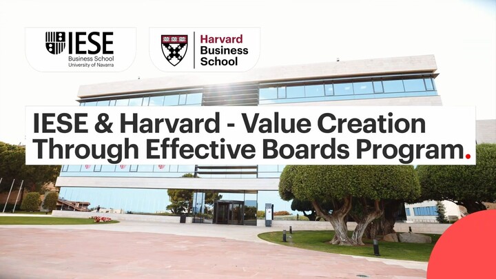 09. IESE Value Creation Through Effective Boards