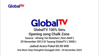 Cuplikan Opening song Nickelodeon Chalkzone Di GlobalTV 29 November 2012 Bstation Changlink